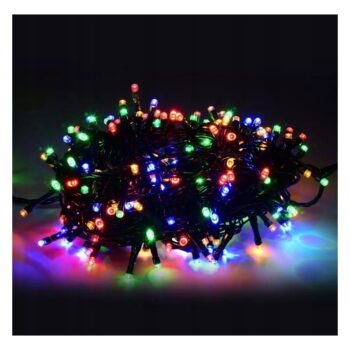 Božićne Lampice Unutarnje Vanjske 200 Led Multicolor 3
