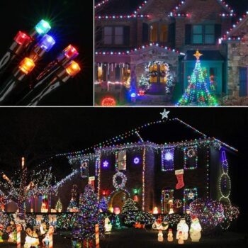 Božićne Lampice Unutarnje Vanjske 200 Led Multicolor 4