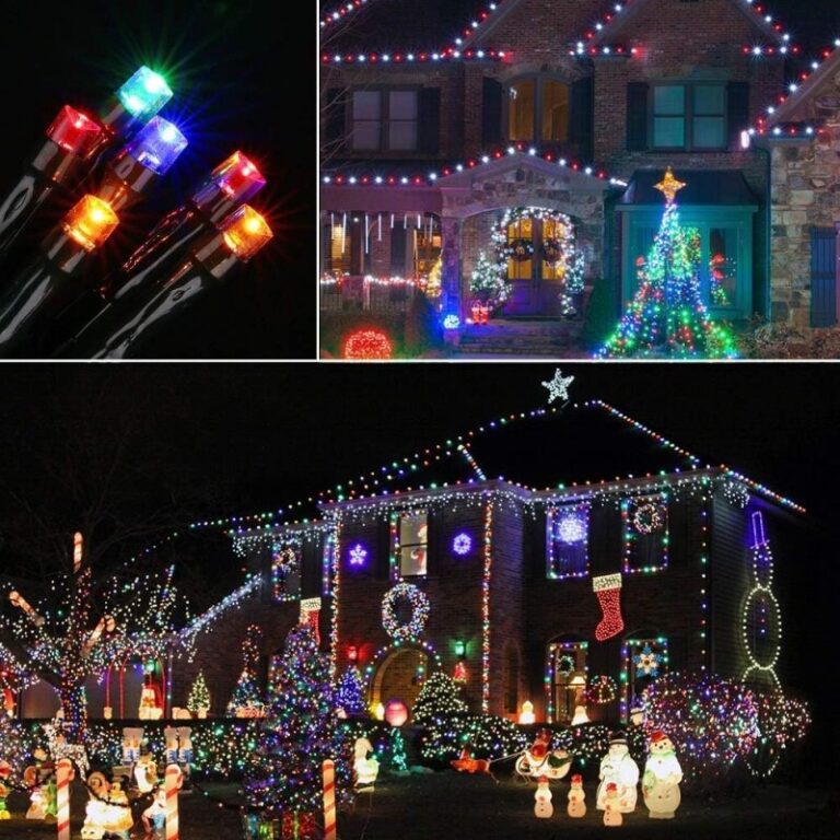 Božićne Lampice Unutarnje Vanjske 200 Led Multicolor 4