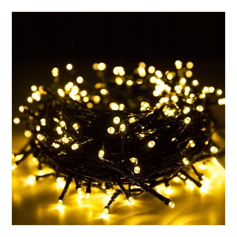 Božićne Lampice Unutarnje Vanjske 200 Led Toplo Bijela 3