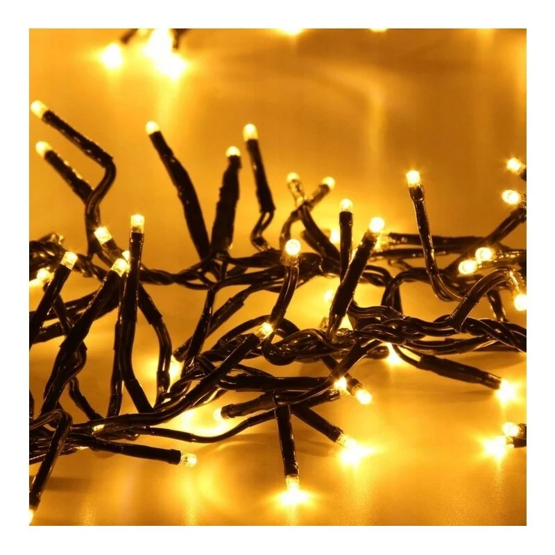 Božićne Lampice Unutarnje Vanjske 200 Led Toplo Bijela 5