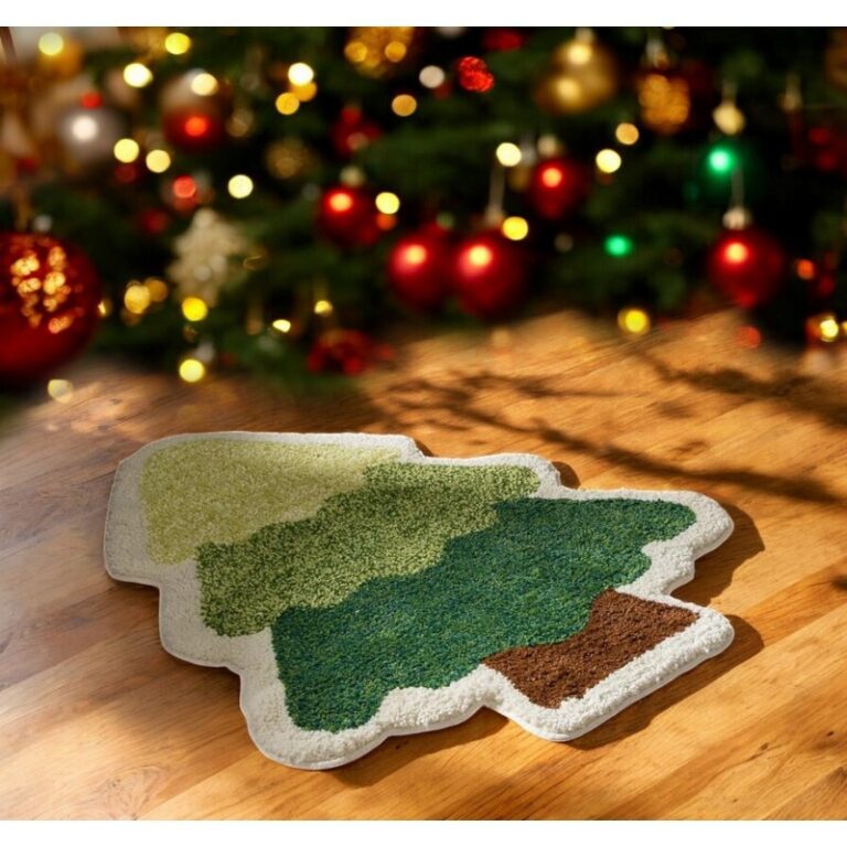 Božićni Otirač Za Vrata Christmas Tree 36x57cm 2