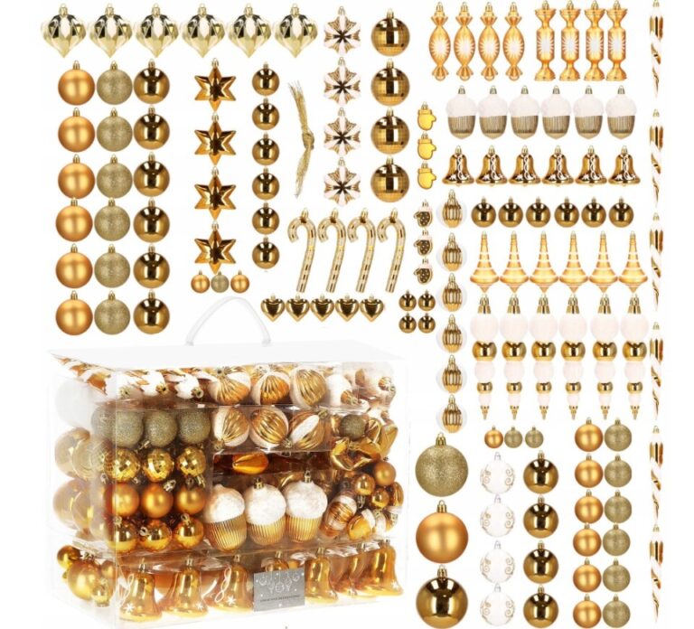 Božićni Set Kuglica Golden Christmas 149kom 2