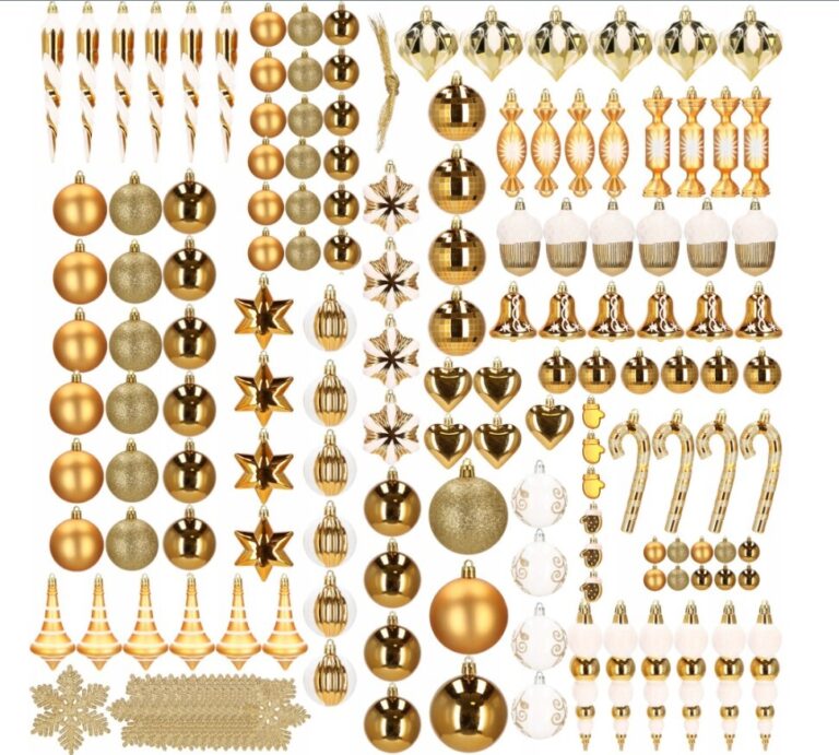 Božićni Set Kuglica Golden Christmas 149kom 3