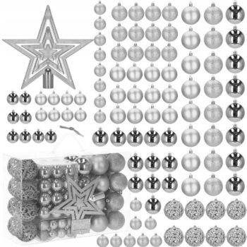 Božićni Set Kuglica Silver Rush 101kom 2