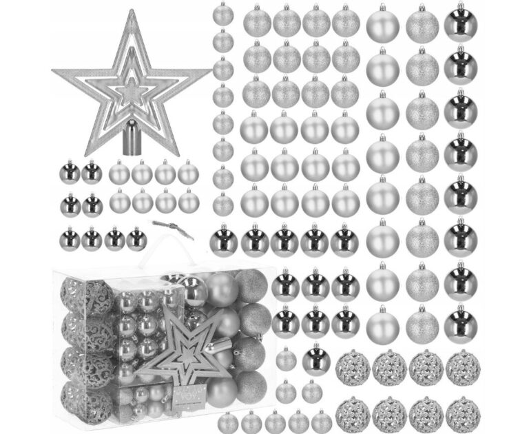 Božićni Set Kuglica Silver Rush 101kom 2