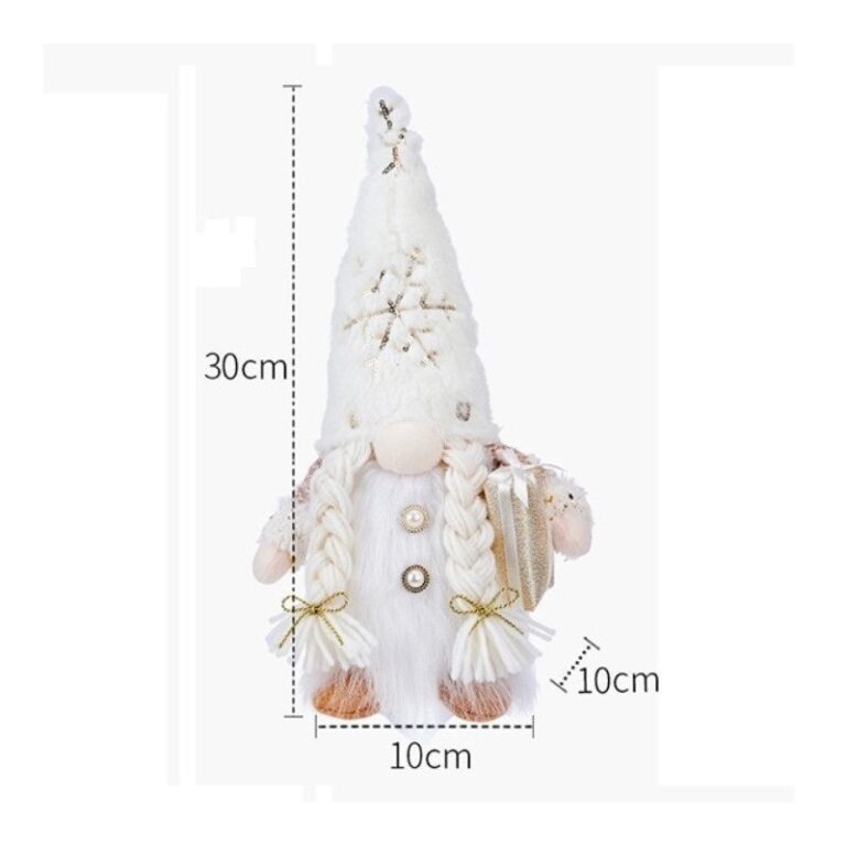 Božićni Svijetleći Patuljak 30cm Ksn02z 4