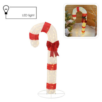 Candy Cane Dekoracija Za Van 120cm 1