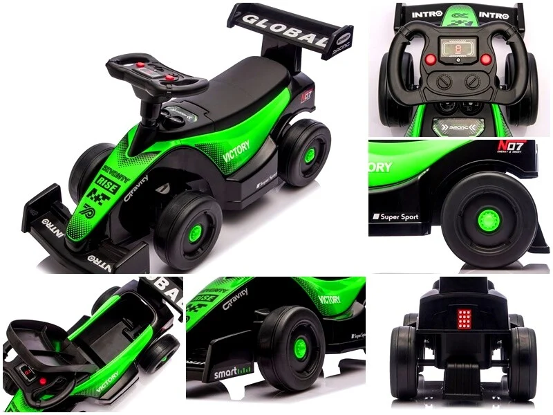 Dječja Guralica Formula F1 Zelena 6