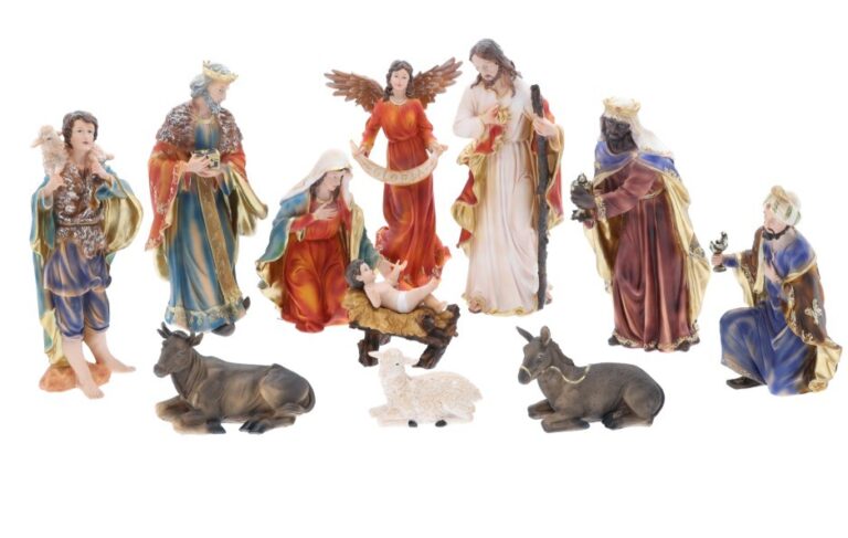 Figure Za Jaslice 46cm 11komada Od Poliresina 1