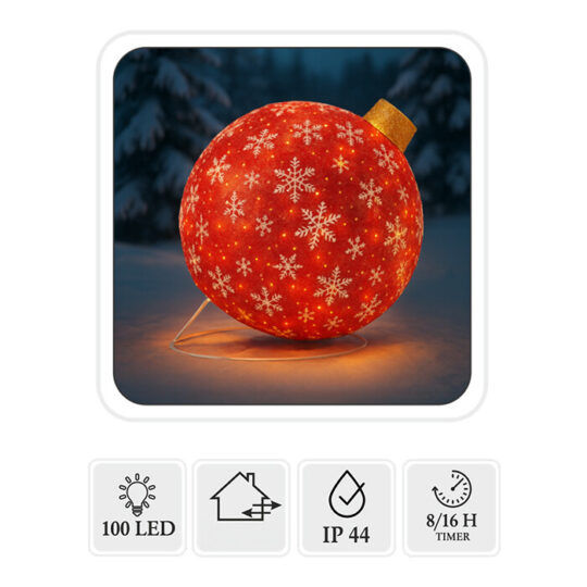 Kugla Koja Je Pala Na Pod Dekoracija Za Van 60cm