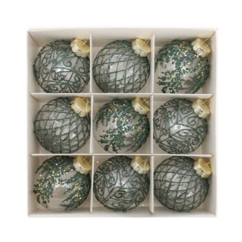 Kuglice Za Bor 9kom Winter Wonderland 1