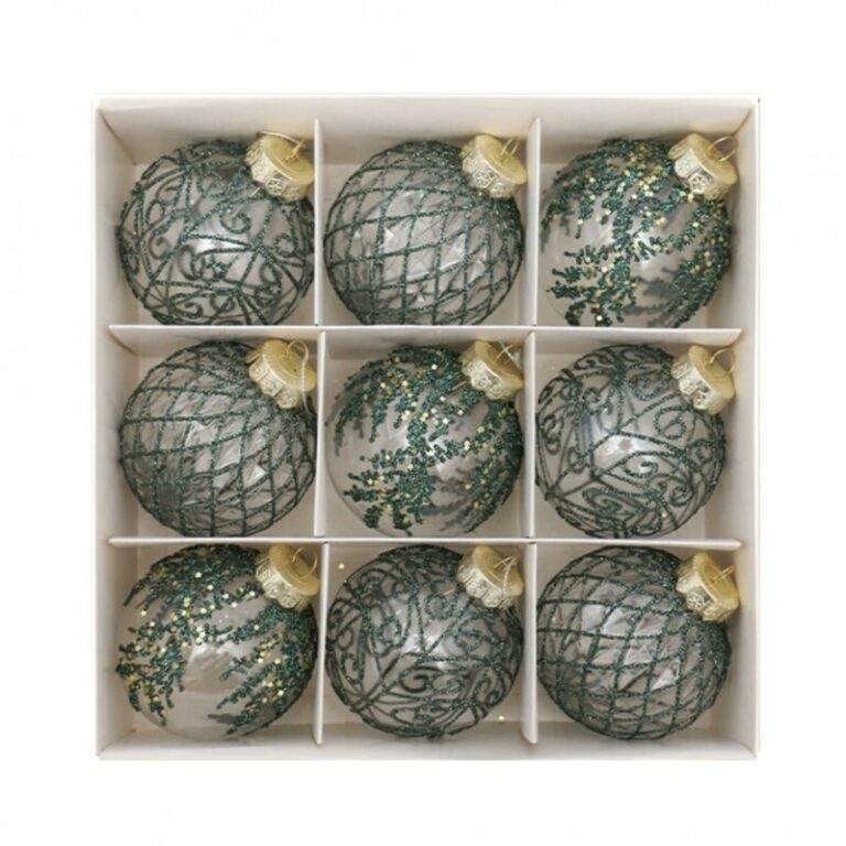 Kuglice Za Bor 9kom Winter Wonderland 1