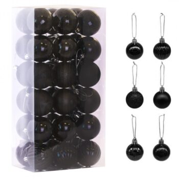 Kuglice Za Bor Dark Elegance Set Od 36x 1