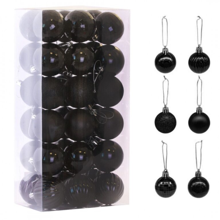 Kuglice Za Bor Dark Elegance Set Od 36x 1