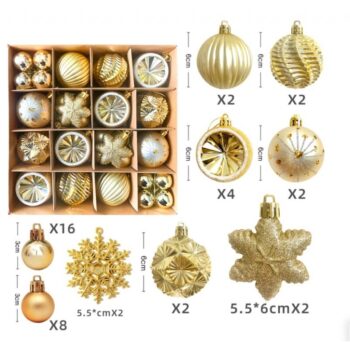 Kuglice Za Bor Golden Set Od 40x 1