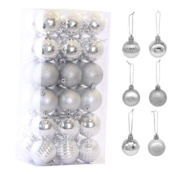 Kuglice Za Bor Pure Silver Set Od 36x 1