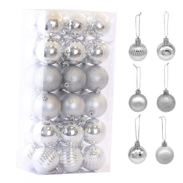 Kuglice Za Bor Pure Silver Set Od 36x 1