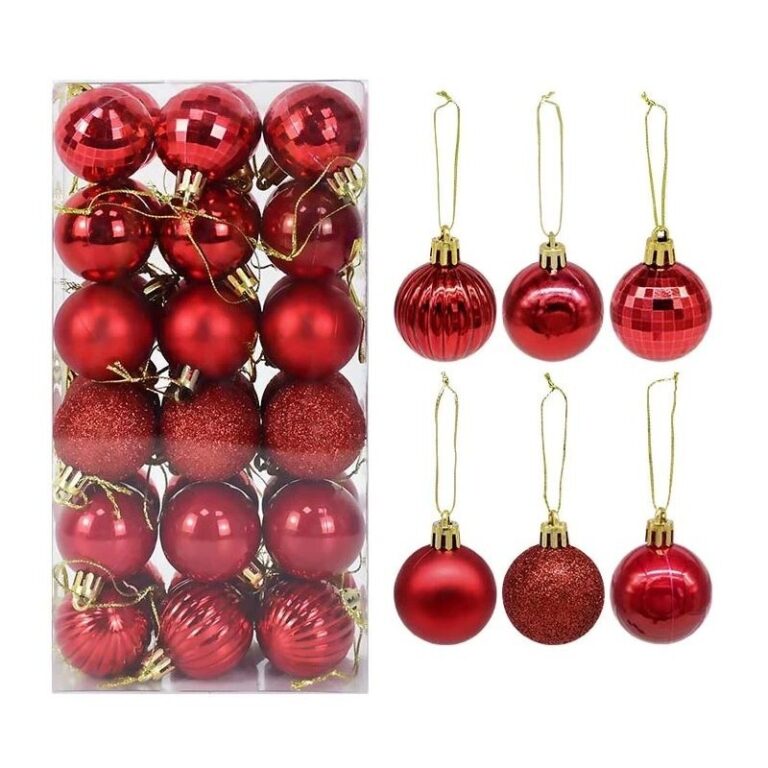 Kuglice Za Bor Reddish Glamour Set Od 36x 2