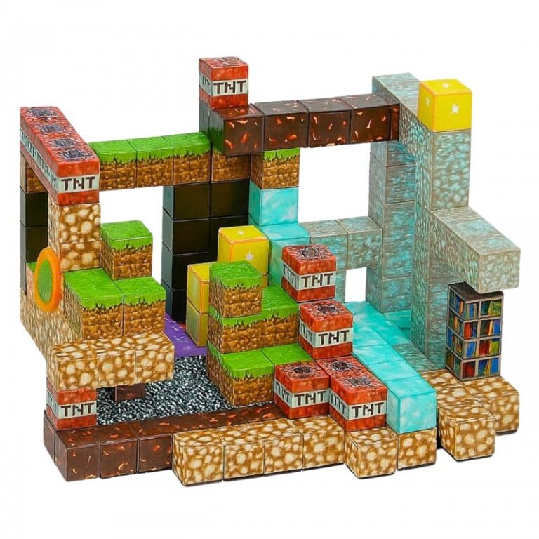 Magnetne Kocke Mycraft Set Od 63x 1