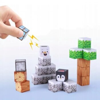 Magnetne Kocke Mycraft Winter Set Od 66x 3