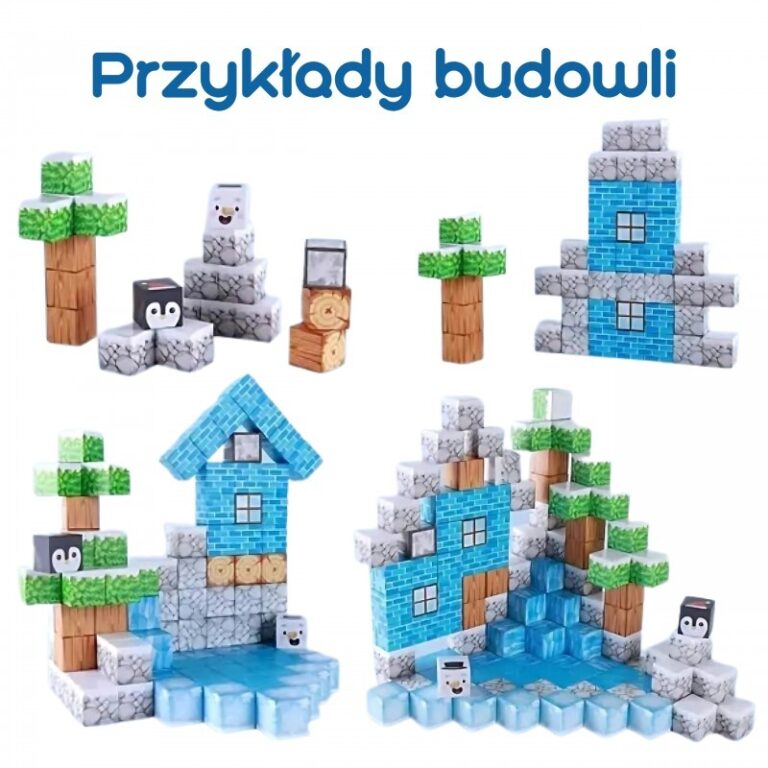 Magnetne Kocke Mycraft Winter Set Od 66x 5