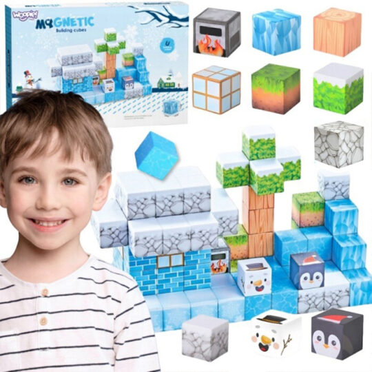 Magnetne Kocke Mycraft Winter Set Od 66x