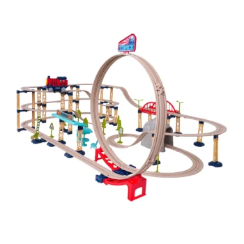 Mega Set Tračnica + Vlak 146 Dijelova 3