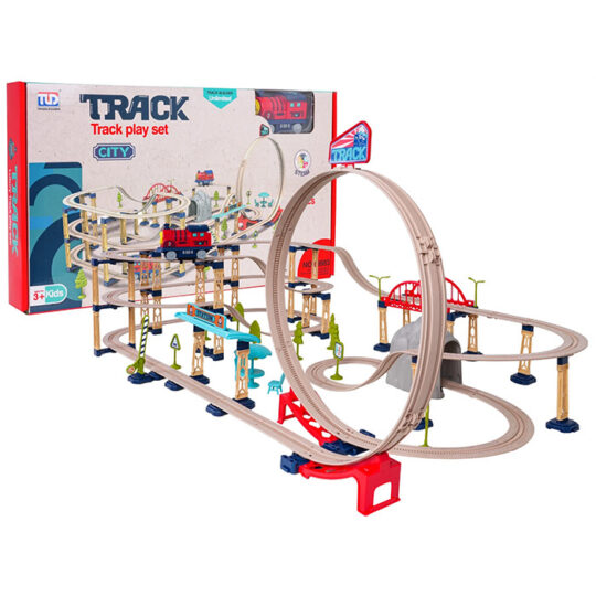 Mega Set Tračnica + Vlak 146 Dijelova