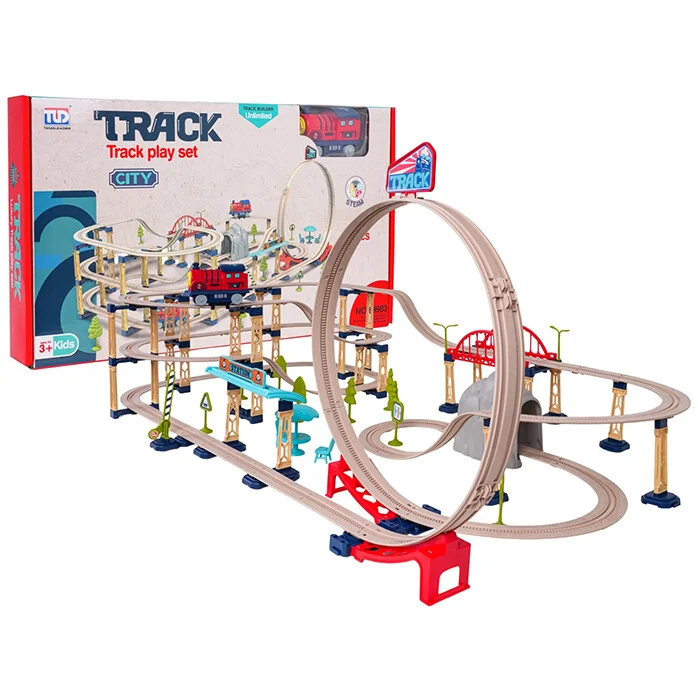 Mega Set Tračnica + Vlak 146 Dijelova