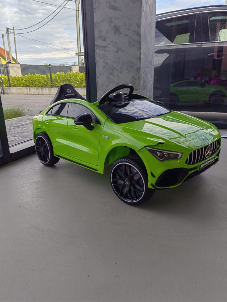 Mercedes Cla 45s Zeleni Kvrc Auto Na Akumulator 1
