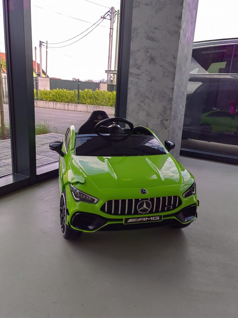 Mercedes Cla 45s Zeleni Kvrc Auto Na Akumulator 4