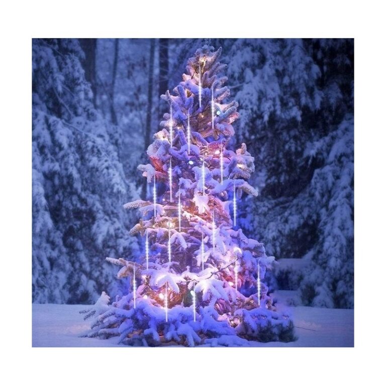 Meteori Led Božićne Lampice 8kom Bijela 3