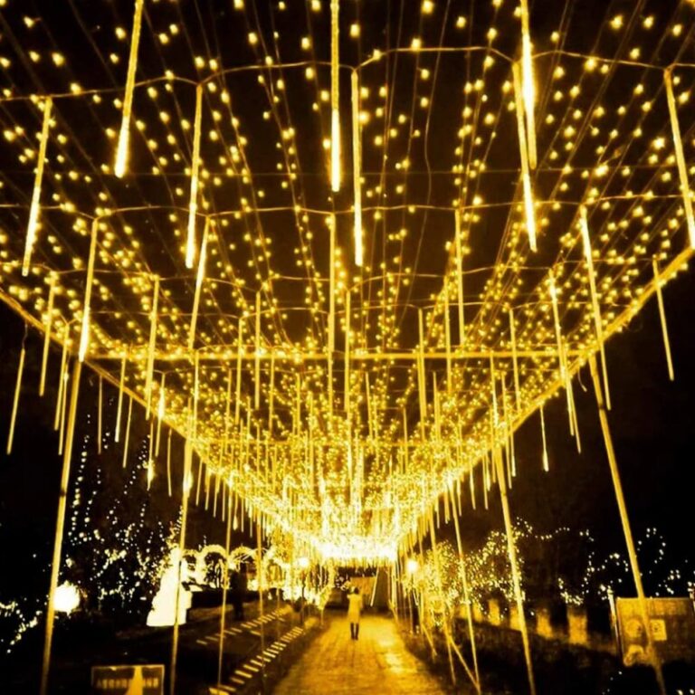 Meteori Led Božićne Lampice 8kom Toplo Bijela 2