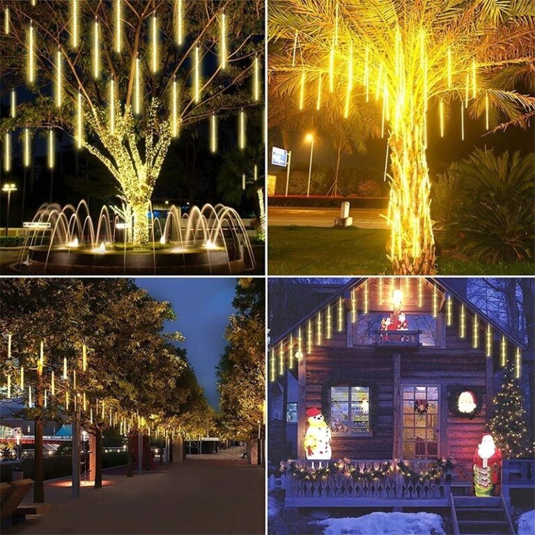 Meteori Led Božićne Lampice 8kom Toplo Bijela 3