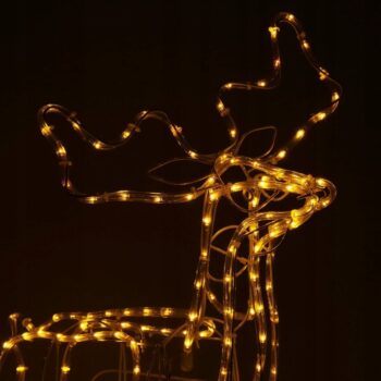 Rudolf S Pokretnom Glavom Dekoracija Za Van 2