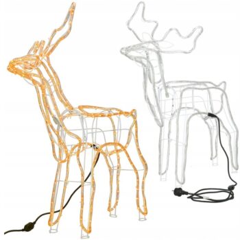 Rudolf S Pokretnom Glavom Dekoracija Za Van 3