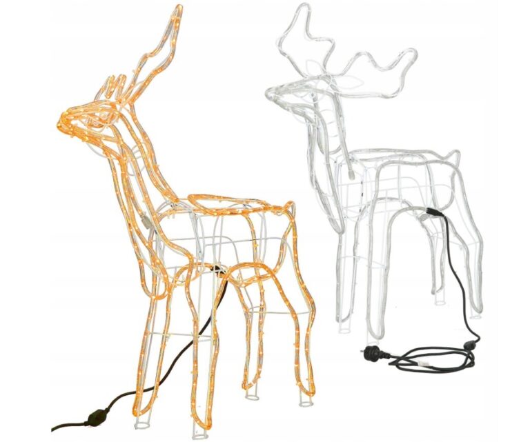 Rudolf S Pokretnom Glavom Dekoracija Za Van 3