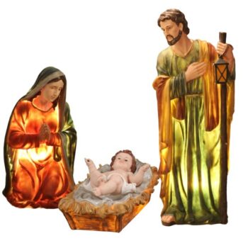 Set Božićnih Figura 11 Komada 100cm Od Epoksidne Smole 2