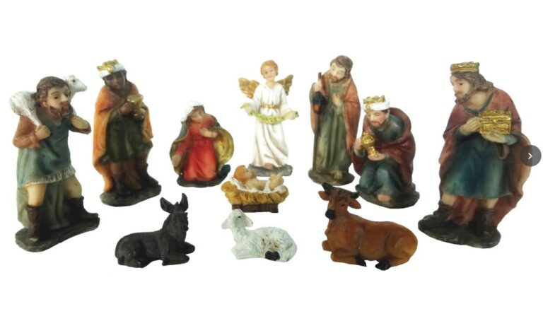 Set Božićnih Figurica Za Jaslice 5,5cm 11kom 1