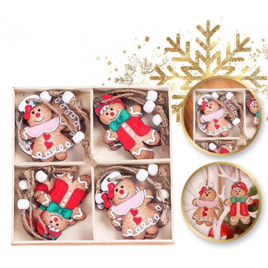 Set Kuglica Gingerbread Sweet 12kom
