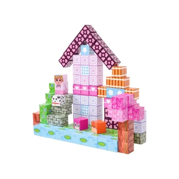 Set Magnetnih Kocki 110kom Barbie 1