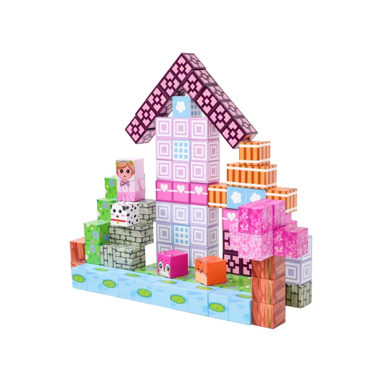 Set Magnetnih Kocki 110kom Barbie 1