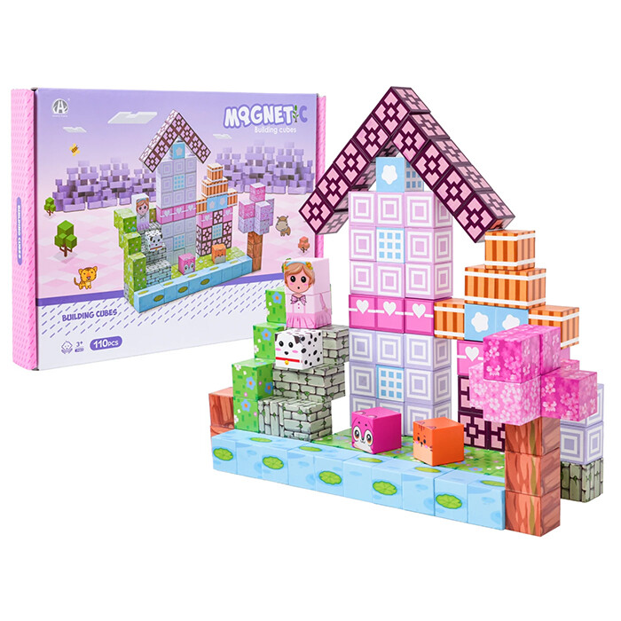 Set Magnetnih Kocki 110kom Barbie
