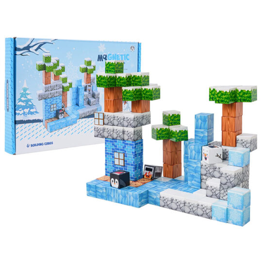 Set Magnetnih Kocki 113kom Winter Pack