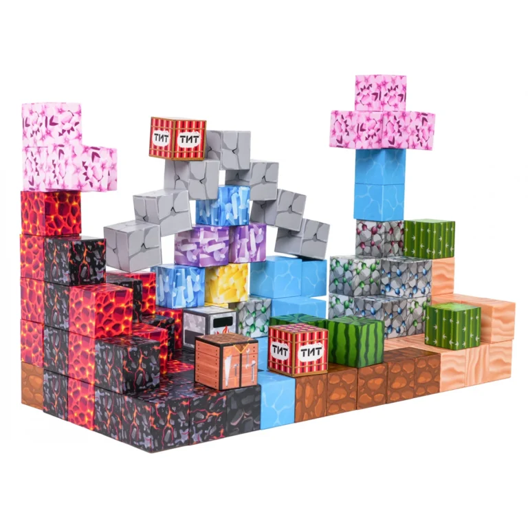Set Magnetnih Kocki 117kom Earth Construction 1