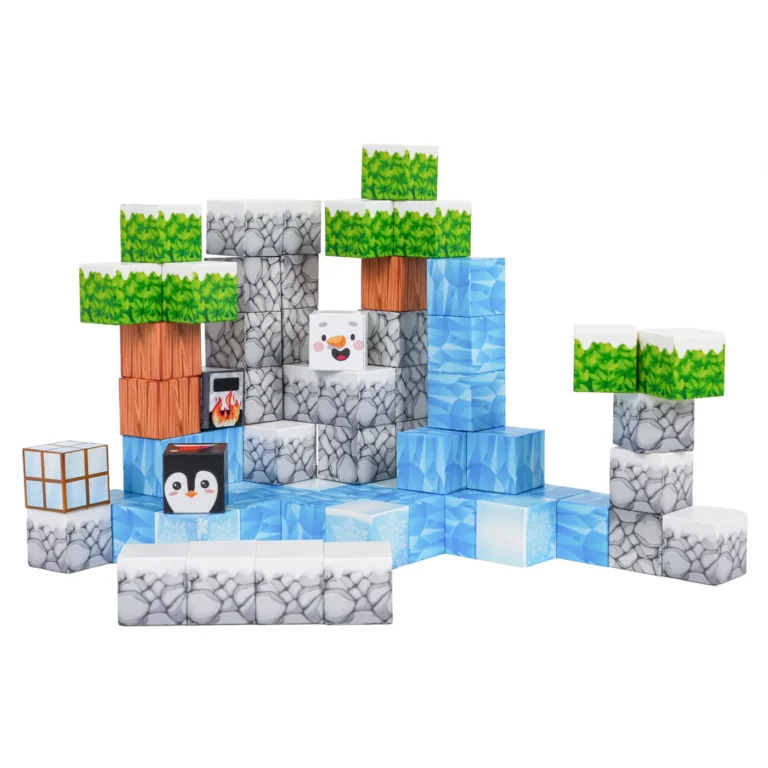 Set Magnetnih Kocki 66kom Winter Pack