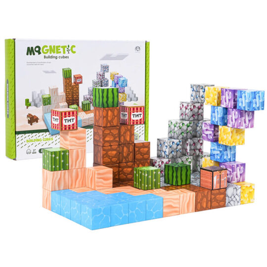 Set Magnetnih Kocki 88kom Minerals