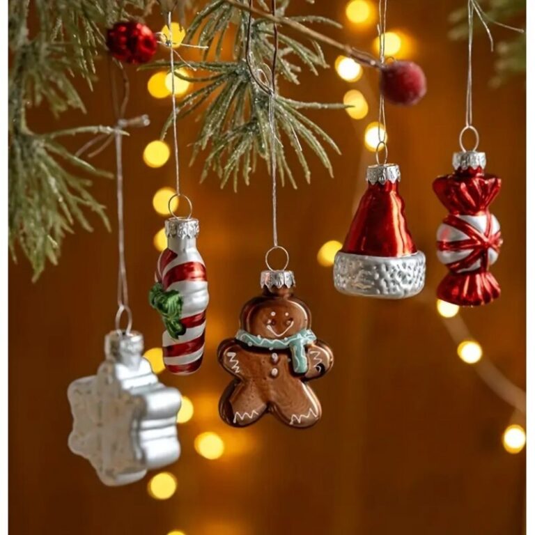 Set Od 9 Staklenih Božićnih Kuglica 5