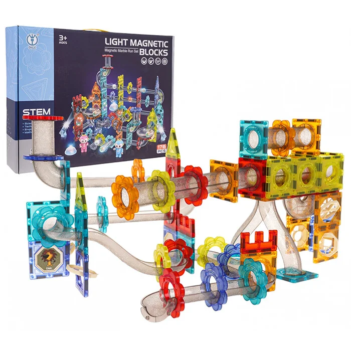 Svjetleće Magnetne Kocke 176 Komada Magnetix